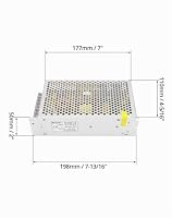 QWORK® Schaltnetzteil DC 12V 20A LED Netzteil Transformator, 240W, Angewendet auf Automatisierung, LED Anzeige, Kommunikation – Ansicht 6