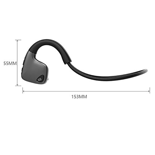 Fone de ouvido Bluetooth, fone de ouvido esportivo, P55 à prova d'água sem fio seguro para direção