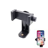 JZK Universeller Stativadapter Smartphones, für iPhone verstellbare Klemme