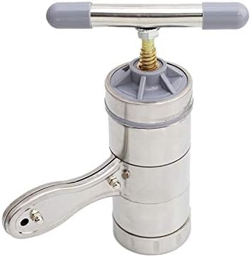 Noodle Maker,Stainless Steel Pasta Maker,Stainless Steel Home Manual Noodle Machine Family Small Handmade Noodle Machine Rocker Presser Press Manual Pasta Machines(Size: 2) (Size : 5 head)