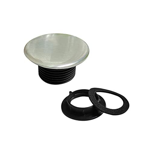 1 Pcs Stainless Steel Kitchen Sink Tap Hole Cover ，Kitchen Faucet Hole Cover ，Faucet Hole Cover，Sink Tap Hole Cover，Kitchen Faucet Hole Cover Stainless Steel (1.2 To 1.6 Inch In Diameter) #TOP2
