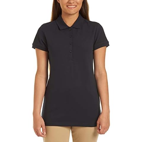 Chaps Juniors Uniform Short Sleeve Stretch Pique Polo Cover