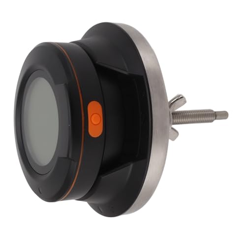 aqxreight Termometro di Cottura Digitale del Termometro per Carne Wireless con Applulle Monitor alla Sveglia App 0 ℃ a 380 ℃ per Grill Fumatore Barbecue (2 sonde)