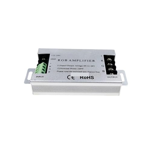 Amplificateur LED RGB 360W DC12-24V avec boîtier aluminium