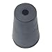 Stopper, 25 Mm Neck Size, 25 Mm Height, Black, Rubber, Pk 50,210415388