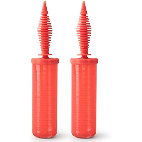 Maylai Balloon Pump Hand - 2 Pack Balloon Pump Handheld for Balloons, 2-Way Double Action Air Inflator Pump Cover