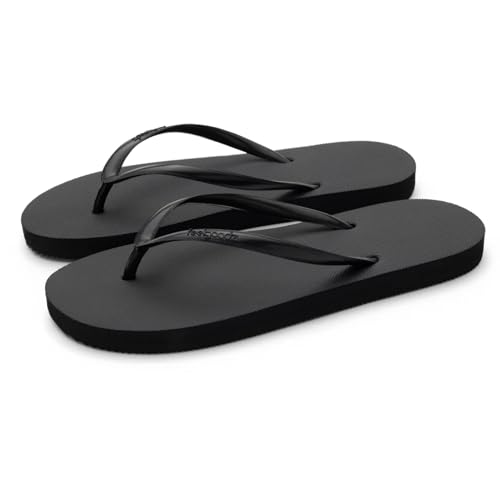 Feelgoodz Women's Slimz Core Natural Rubber Flip Flops