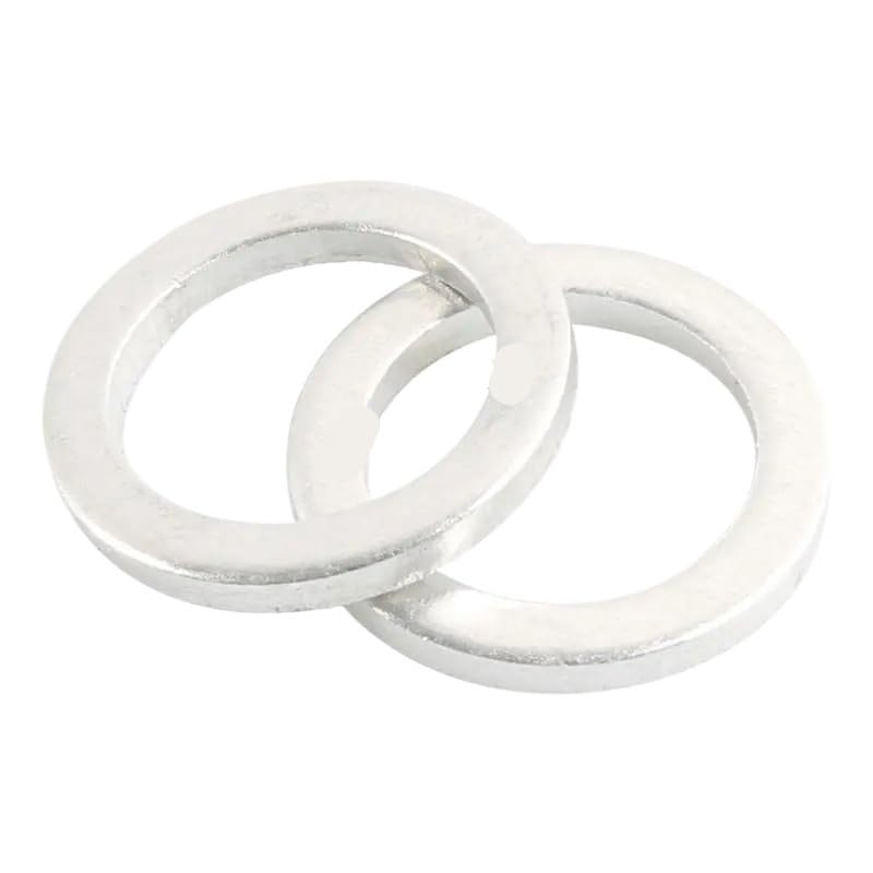 517B 50Pcs Car Engine Oil Drain Plug Gasket 21513-23001 Oil Drain Plug Washer