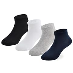 Black White Grey Navy 4 Pairs