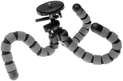 Miniatura 3 de Synergy Digital Trípode para cámara, compatible con cámara digital Sony ZV-1F Vlogging, altura aproximada de 9 pulgadas