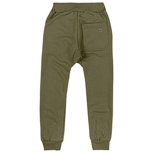 Calça felpado antiviral, Marisol, Meninos, Verde oliva, 2P