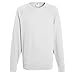 Produktbild Fruit of the Loom Leichtes Raglan-Sweatshirt für Herren, 240 g/m², Größe M, Weiß, weiß, M