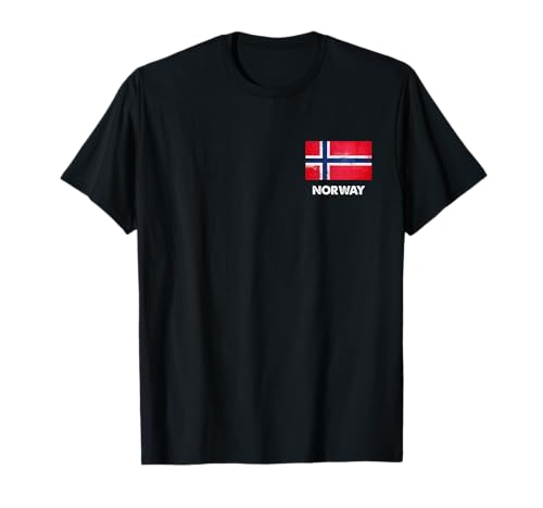 Trikot mit norwegischer Flagge | Norweger T-Shirt