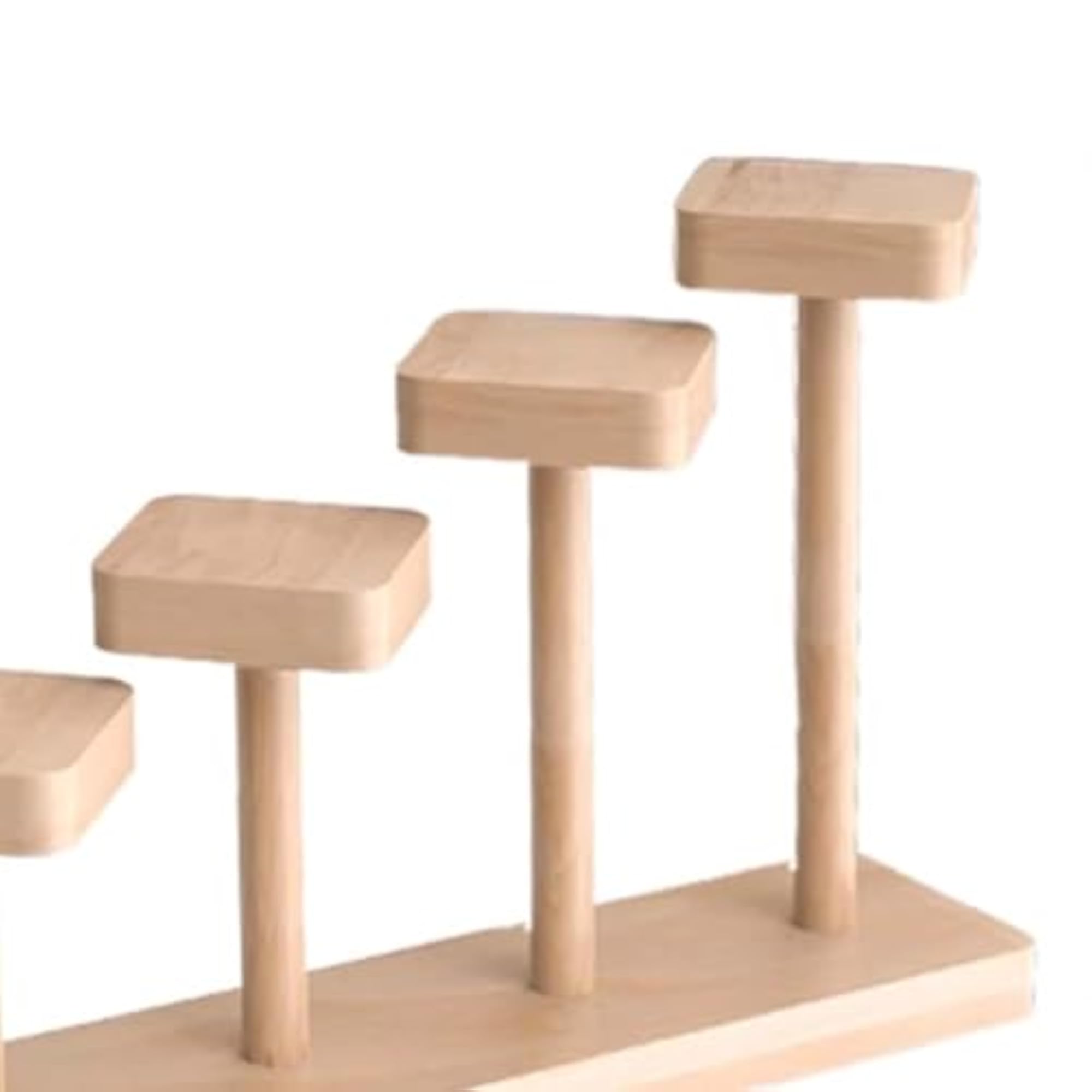 Wooden Display Riser Storage Figure Display Stand