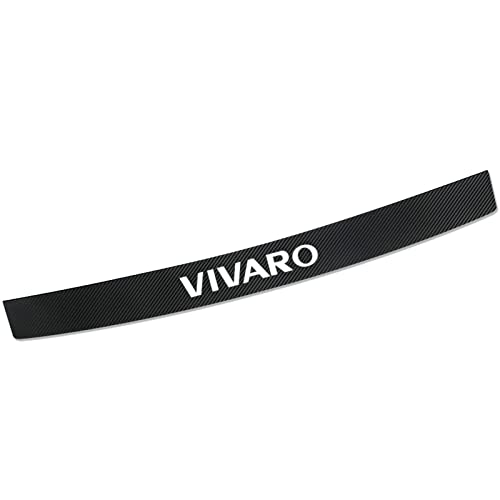Voiture Fibre Carbone Protection des Pare-Chocs, pour Op-el Vivaro Autocollant de Anti-Rayures de Plaque Seuil de Coffre Style Accessoires Cover