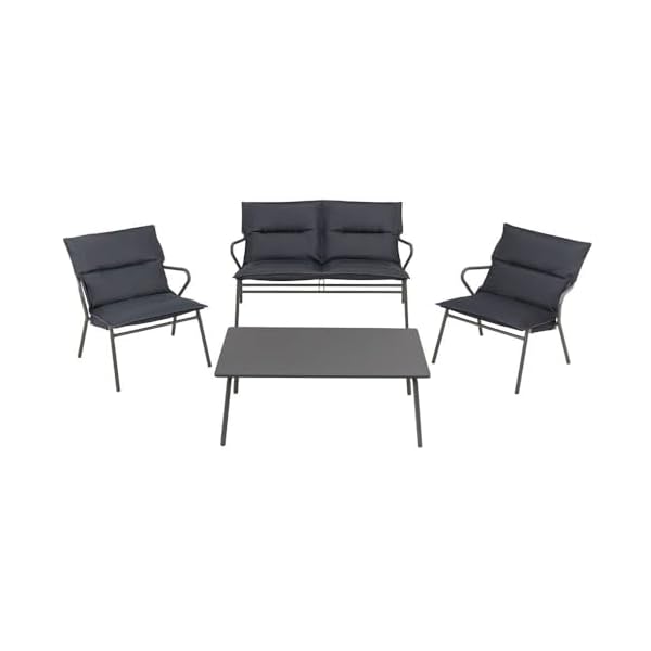 Lafuma Vence Becomfort Lounge Set Dunkelgrau
