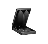 Allure - Small Necklace Box With LED Light, Square Shaped, Elegant Diamond Necklace Case, For Unique