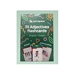 Flashcards for English Speakers to Learn Haitian Creole and Haitian Creole Speakers to Learn English (Pronunciation Included) 35 Detailed Flashcards (Adjectives)