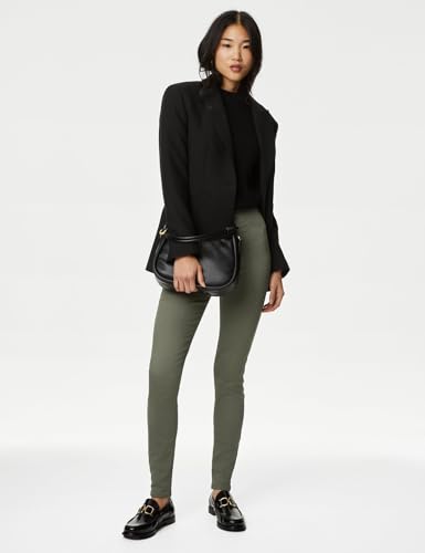 Image of Marks & Spencer Womens Light Wash High Rise Skinny Fit Jegging