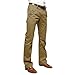 Men's Pants Dress Business Pants Straight Fit Mens Fashion Tactical Work Pant Cotton Twill Trousers Durability Khaki