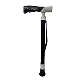 KFGISD, Bastones de senderismo nórdicos: bastones de trekking de aleación de aluminio con sistema de bloqueo rápido, telescópicos, ultraligeros for senderismo y acampada.,Bastón ciego