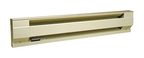 Cadet Baseboard Convection Heater 5119 Btu 240 V/6.25 A Almond 72" 1500 W #TOP26