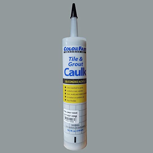 Silicona acrílica color acero, tubo 10.3 oz miniatura 1