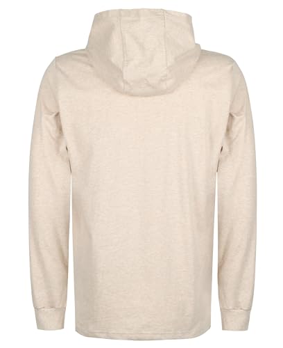 Image of BOCOMAL FR Hooded T Shirts Utility Pocket Fire Resistant Summer Hoodie CAT2 | 6oz Midweight Flame Retardant Cotton Hoodies,Kangaroo /Button Pocket,NFPA2112,Rib-Knit Cuffs,FRC Welding Arc Rated Work Shirt