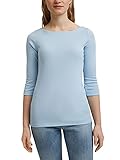 Passform: Standard Passform ESPRIT Damen 991EE1K337 T-Shirt, 440/LIGHT Blue, M