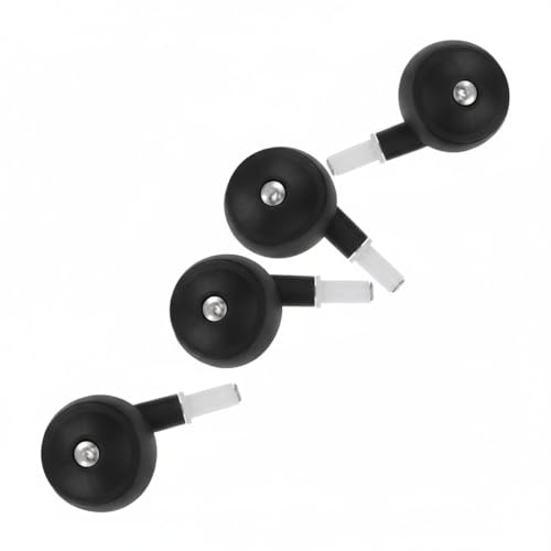 4PCS Baby Walker Replacement Wheels for Strollers,Quiet Plastic Casters with Easy Installation, 0.38