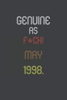 Paperback GENUINE As F*ck MAY 1998. Notebook. Book