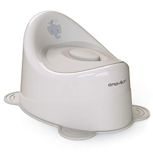BABYLON orinales infantiles Snail- orinal bebe, wc niños color gris