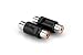 Hosa GRA-101 RCA to RCA Couplers, 2 pieces