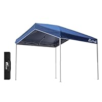 Amazon | FIELDOOR 切妻型ワンタッチタープテント 【4点ロック