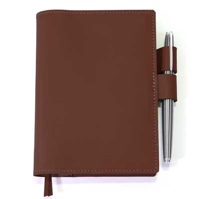 Amazon.co.jp: ほぼ日手帳オリジナルA6サイズ手帳本革レザーカバー・本