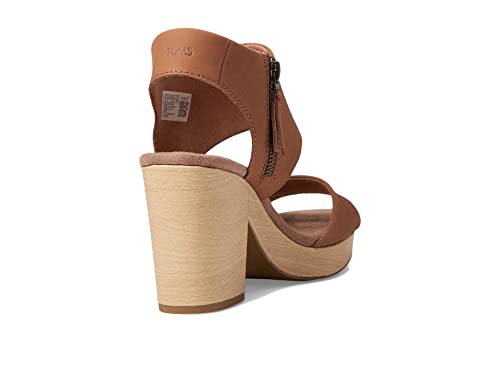 Image of TOMS Majorca Platform Tan 6 B (M)