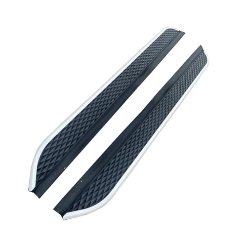 アルミ製 2PCS ランニングボード サイドステップ マツダ CX-8 CX8 2017-2024 対応 バー固定ペダル ブラケット付き(Style 11 Width 4.7in)