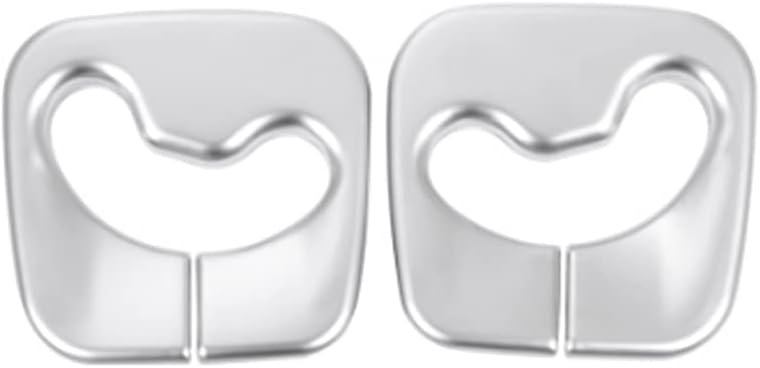 New Protective Safe Belt Covers Compatible with BMW X3 F25 2011-2017 (Silver)