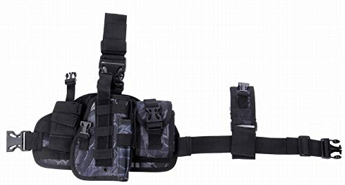 Tactical Molle Drop Leg Gun Holster Universal Adjustable Hunting