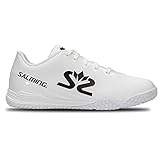 Salming Viper Kinder-Hallenschuh, weiß, Unisex, für Jugendliche, Viper, Unisex, Jugendliche, 1230100-0707-33, weiß, 1 UK