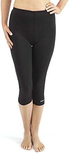 Bohn Swimwear 3/4 Length Leggings Black Size 12