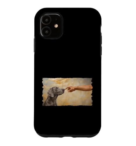 God Creates Weimaraner �X�}�z�P�[�X iPhone 11 �p