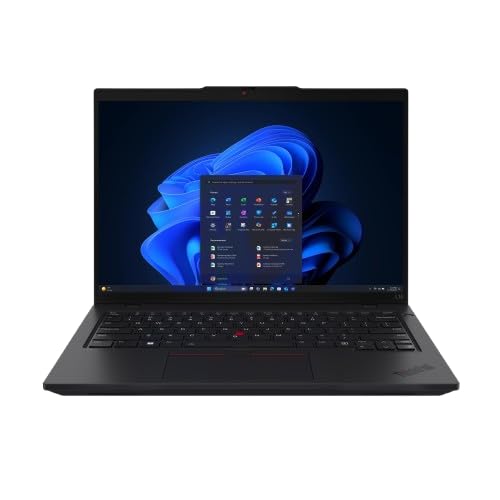 Lenovo ThinkPad L14, Intel Core Ultra 7 255U, 16GB RAM, 512GB SSD, WUXGA IPS 14”(35.56cm), Win 11 Pro, Black, 1.38Kg, 21S6S00G00, Fingerprint, Backlit, 400 Nits, 3Y Premier Warranty, AI Powered Laptop