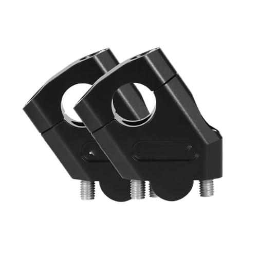 Support de guidon de moto universel argent sans vibrations