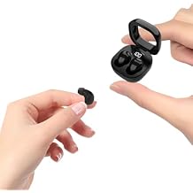 Discreet Mini Invisible Earbuds Wireless Bluetooth Micro Hidden Sleep Tiny Small Earbuds for Sleeping Ear Buds for Small Ears Spy Earpiece Hidden Mini Invisible Headphones for Work