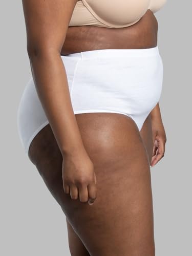 Image of Fruit of the Loom Women's Cotton Plus Size Brief
