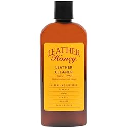 Leather Honey Leather Cleaner: Non-Toxic Leather Care Made in the USA Since 1968. Deep Cleans Leather, Faux & Vinyl - Couches, Car Seats, Purses, Tack, Shoes & Bags. Safe Any Colors & White Leather