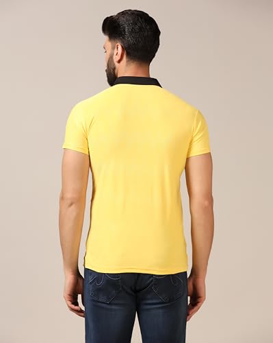 Image of TOPLOT Men's Regular Fit Polo T-Shirt