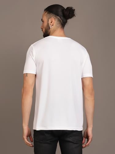 Image of INKKR Men's Solid Regular Fit T-Shirt