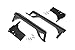 Rough Country 70503 Black 70503-50-inch LED Light Bar Upper Windshield Mounting Brackets (Jeep TJ/LJ-Painted)